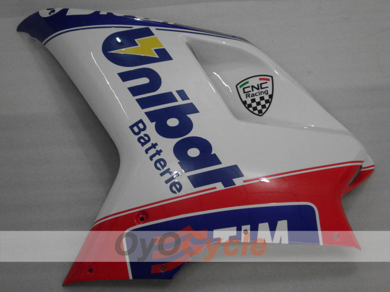 Carenado de inyección para Ducati 1098 07-09 - Azul, Blanco - Estilo de fábrica #OYO87902305