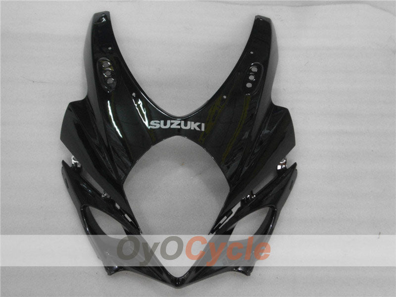 Kit de carenado por inyección para GSX R1000 07-08 - Negro, Dorado - Estilo de fábrica #OYO87902110