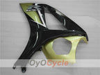Kit de carenado por inyección para GSX R1000 07-08 - Negro, Dorado - Estilo de fábrica #OYO87902110
