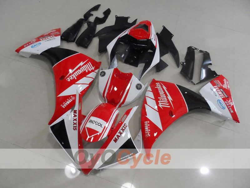Kit de carenado por inyección para YZF-R1 12-14 - Rojo, Blanco - MAXXIS #OYO87903175 Imagen principal del producto