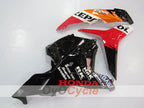 Carenado de inyección para CBR600RR 09-12 - Naranja, Negro - Repsol #OYO87900457