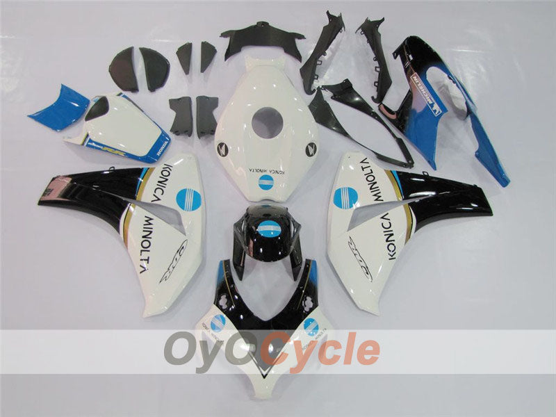 Kit de carenado por inyección para CBR1000RR 08-11 - Blanco, Negro - Konica Minolta #OYO87900692 Imagen principal del producto