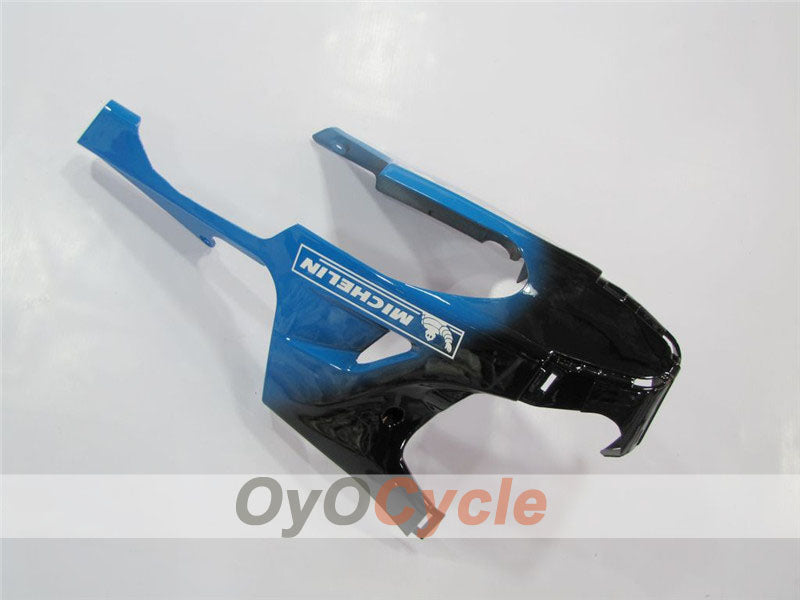 Kit de carenado por inyección para CBR1000RR 08-11 - Blanco, Negro - Konica Minolta #OYO87900692