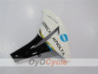 Kit de carenado por inyección para CBR1000RR 08-11 - Blanco, Negro - Konica Minolta #OYO87900692