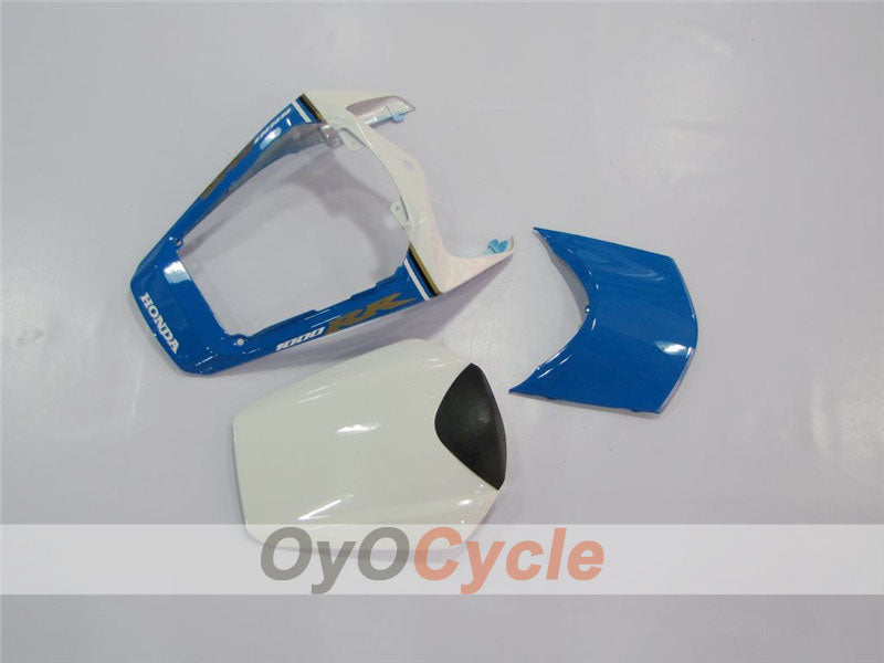 Kit de carenado por inyección para CBR1000RR 08-11 - Blanco, Negro - Konica Minolta #OYO87900692