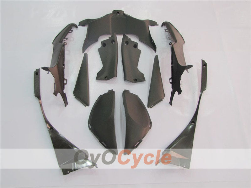 Kit de carenado por inyección para CBR1000RR 08-11 - Blanco, Negro - Konica Minolta #OYO87900692