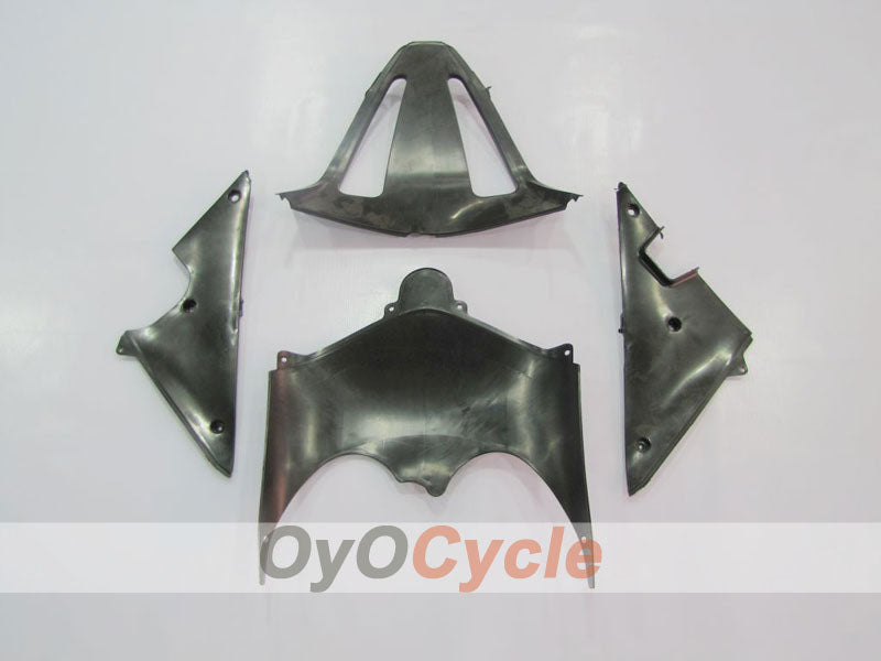 Kit de carenado por inyección para GSX R600 01-03 - Amarillo, plata - Estilo de fábrica #OYO87901085
