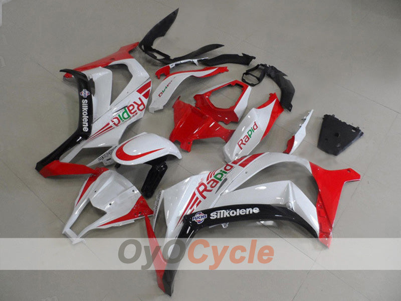 Kit de carenado de inyección para NINJA ZX-10R 11-15 - Rojo, Blanco - Estilo de fábrica #OYO87903132 Imagen principal del producto
