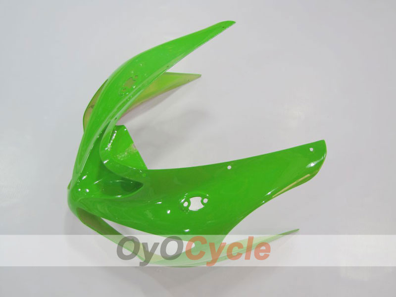 Kit de carenado por inyección para NINJA ZX-6R 05-06 - Verde, Negro - Estilo original #OYO87901847