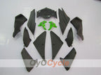 Kit de carenado por inyección para NINJA ZX-6R 05-06 - Verde, Negro - Estilo original #OYO87901847