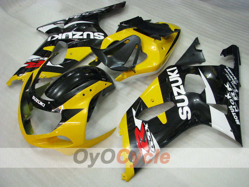 Kit de carenado por inyección para GSX R750 00-03 - Amarillo, Negro - MOTUL #OYO87905161 Imagen secundaria del producto