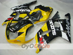 Kit de carenado por inyección para GSX R750 00-03 - Amarillo, Negro - MOTUL #OYO87905161