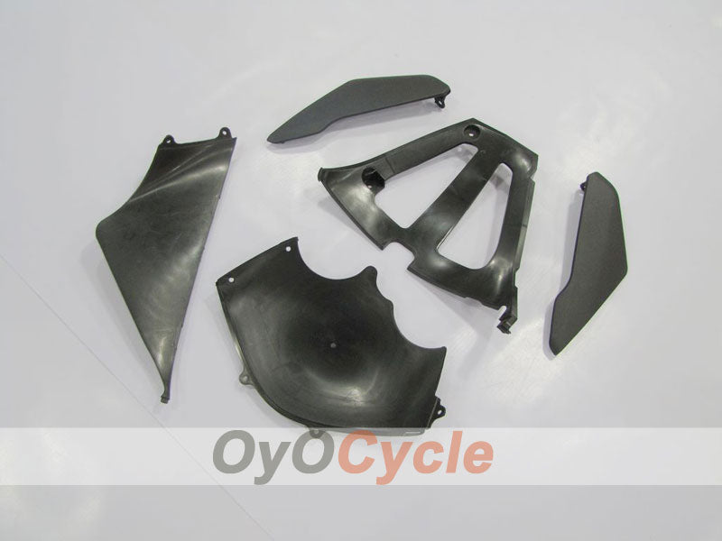 Kit de carenado inyectado para GSX R750 04-05 - Blanco, Negro - Corona #OYO87901236
