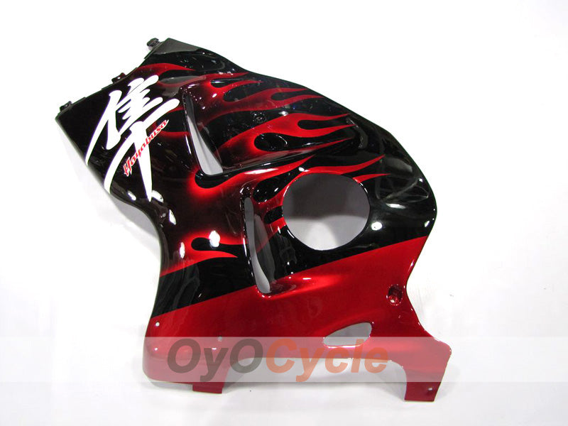 Kit de carenado por inyección para GSXR1300 Hayabusa 99-07 - Rojo, Negro - Llama #OYO87902656 Imagen secundaria del producto