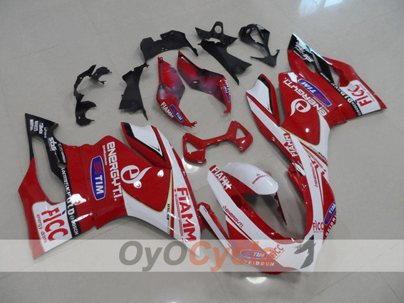 Carenado de inyección para Ducati 1199 (11-14) - Rojo, Blanco - FIAMM #OYO87903392 Imagen principal del producto