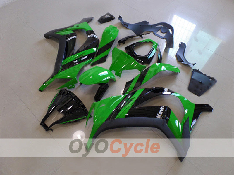 Kit de carenado por inyección para NINJA ZX-10R 11-15 - Verde, Negro - Estilo de fábrica #OYO87903133 Imagen principal del producto