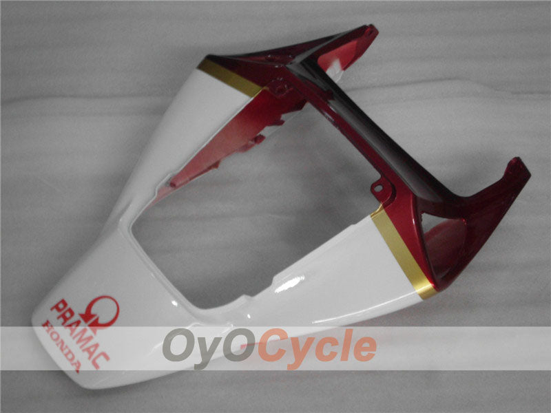 Kit de carenado por inyección para CBR1000RR 04-05 - Rojo, Blanco - PRAMAC #OYO87900524