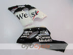 Kit de carenado por inyección para NINJA ZX-6R 05-06 - Blanco, Negro - West #OYO87901894