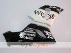 Kit de carenado por inyección para NINJA ZX-6R 05-06 - Blanco, Negro - West #OYO87901894