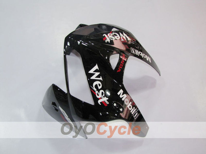 Kit de carenado por inyección para CBR600RR 05-06 - Blanco, Negro - West #OYO87900353