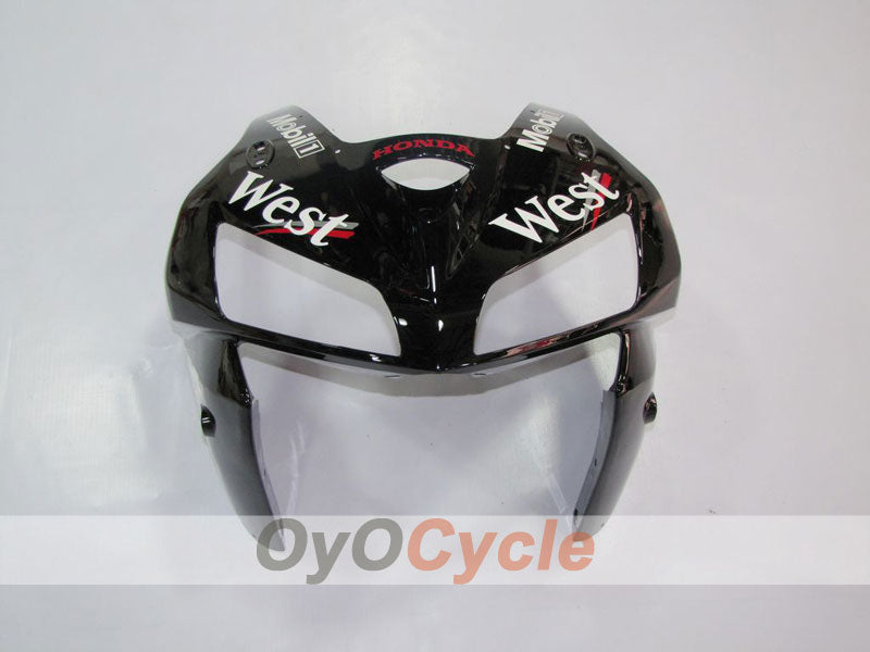 Kit de carenado por inyección para CBR600RR 05-06 - Blanco, Negro - West #OYO87900353