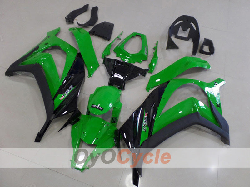 Kit de carenado de inyección para NINJA ZX-10R 11-15 - Verde, Negro - Estilo de fábrica #OYO87903134