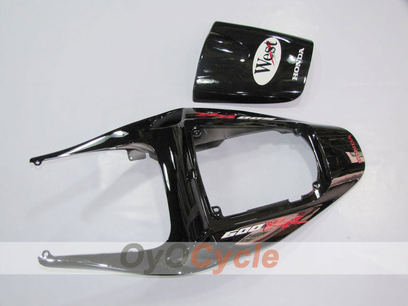 Kit de carenado por inyección para CBR600RR 05-06 - Blanco, Negro - West #OYO87900353