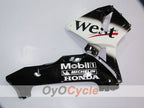 Kit de carenado por inyección para CBR600RR 05-06 - Blanco, Negro - West #OYO87900353