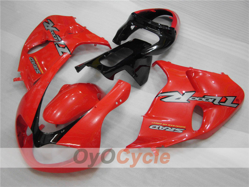 Carenado de inyección para TL1000R 98-03 - Rojo, Negro - Estilo de fábrica #OYO87903281 Imagen principal del producto
