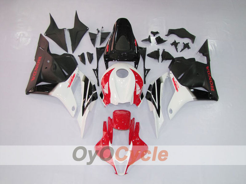 Kit de carenado por inyección para CBR600RR 09-12 - Blanco, Negro - Estilo de fábrica #OYO87900450 Imagen principal del producto