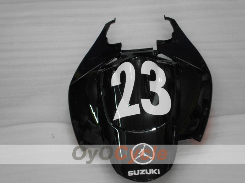 Carenado moldeado por inyección para GSX R750 06-07 - Rojo, Negro - Jordan #OYO87901300