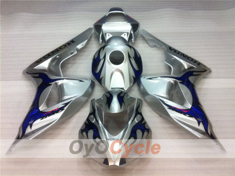Carenado de inyección para CBR1000RR 06-07 - Azul, Plata - Llama #OYO87900583 Imagen principal del producto