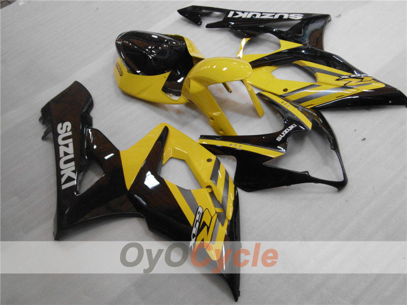 Carenado de inyección para GSX R1000 05-06 - Amarillo, Negro - Estilo de fábrica #OYO87901982