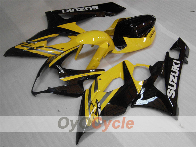 Carenado de inyección para GSX R1000 05-06 - Amarillo, Negro - Estilo de fábrica #OYO87901982