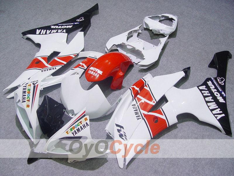 Carenado de inyección para YZF-R6 08-16 - Rojo, blanco - MOTUL #OYO87900971 Imagen principal del producto