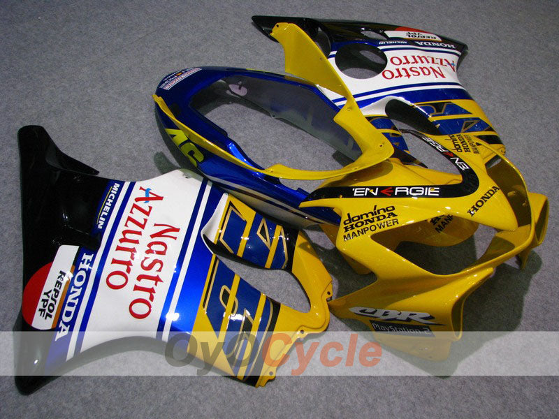 Kit de carenado por inyección para CBR600F4i 04-07 - Amarillo, Azul - MICHELIN, Nastro Azzurro #OYO87900204 Imagen principal del producto