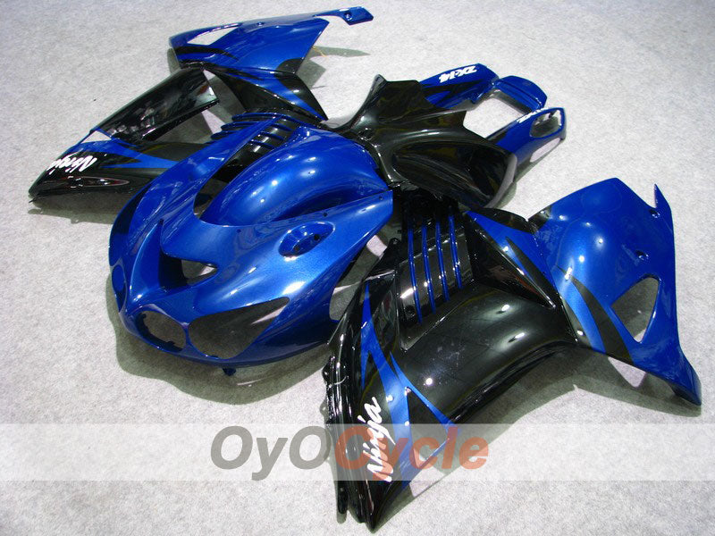 Kit de carenado por inyección para NINJA ZX-14R 06-11 - Azul, Negro - Estilo de fábrica #OYO87902000 Imagen principal del producto
