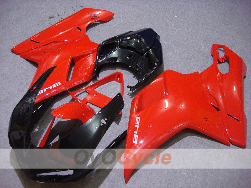 Carenado de inyección para Ducati 848 08-13 - Rojo, Negro - Estilo de fábrica #OYO87902198 Imagen principal del producto