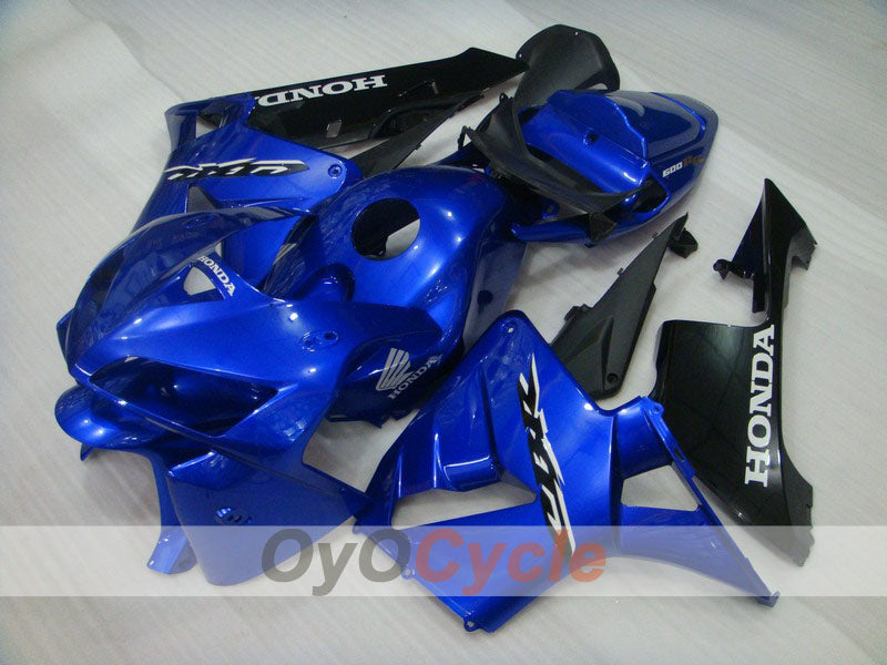 Carenado inyectado para CBR600RR 05-06 - Azul, Negro - Estilo de fábrica #OYO87900296 Imagen principal del producto
