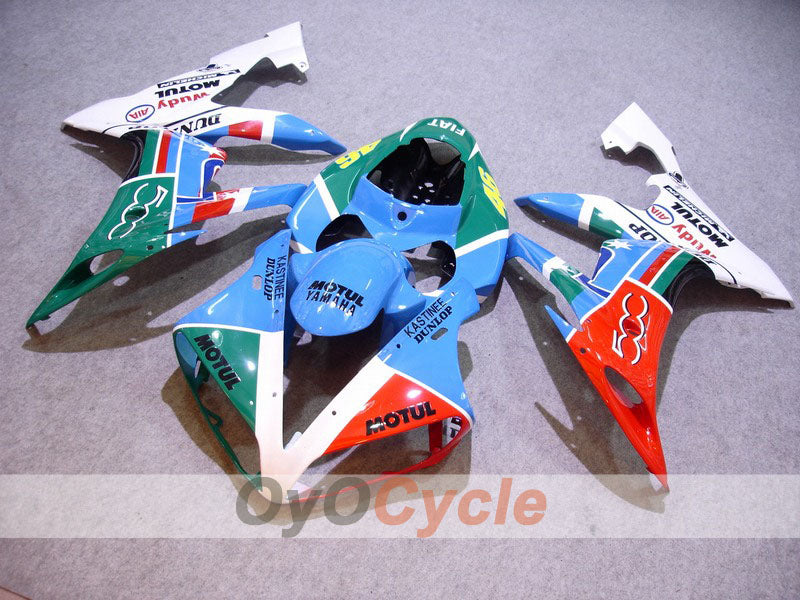 Carenado de inyección para YZF-R1 04-06 - Multicolor - DUNLOP, FIAT, MOTUL #OYO87900823 Imagen principal del producto