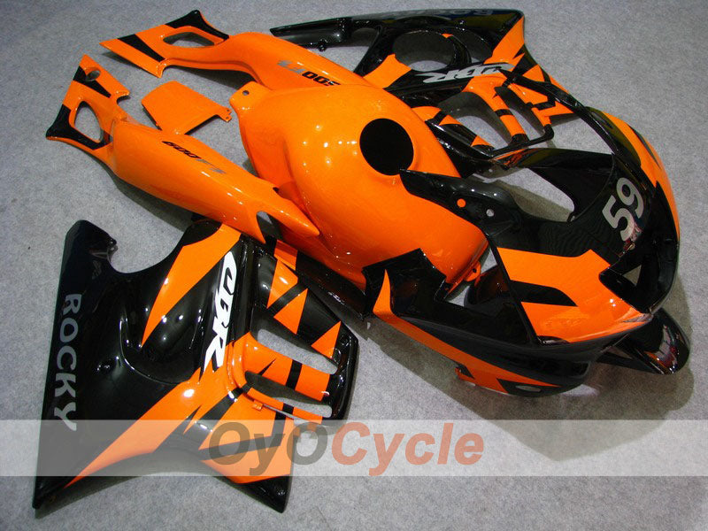 Kit de carenado por inyección para 95-96 CBR600F3 - Naranja, Negro - Estilo de fábrica #OYO87900026 Imagen principal del producto