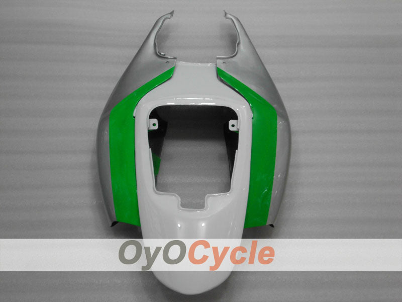 Carenado inyectado para GSX R750 06-07 - Verde, Plata - Estilo de fábrica #OYO87901311
