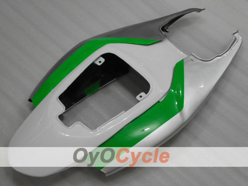 Carenado inyectado para GSX R750 06-07 - Verde, Plata - Estilo de fábrica #OYO87901311