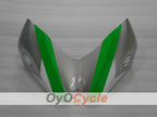 Carenado inyectado para GSX R750 06-07 - Verde, Plata - Estilo de fábrica #OYO87901311