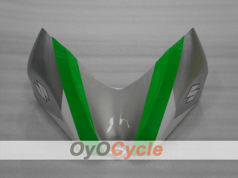 Carenado inyectado para GSX R750 06-07 - Verde, Plata - Estilo de fábrica #OYO87901311