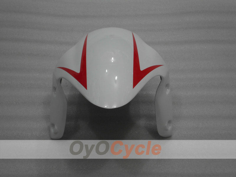 Kit de carenado por inyección para Triumph Daytona 675 06-08 - Rojo, Blanco - Estilo de fábrica #OYO87903144