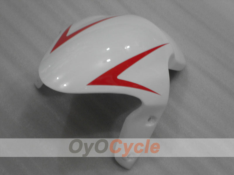 Kit de carenado por inyección para Triumph Daytona 675 06-08 - Rojo, Blanco - Estilo de fábrica #OYO87903144