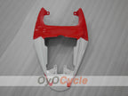 Kit de carenado por inyección para Triumph Daytona 675 06-08 - Rojo, Blanco - Estilo de fábrica #OYO87903144