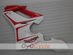 Kit de carenado por inyección para Triumph Daytona 675 06-08 - Rojo, Blanco - Estilo de fábrica #OYO87903144