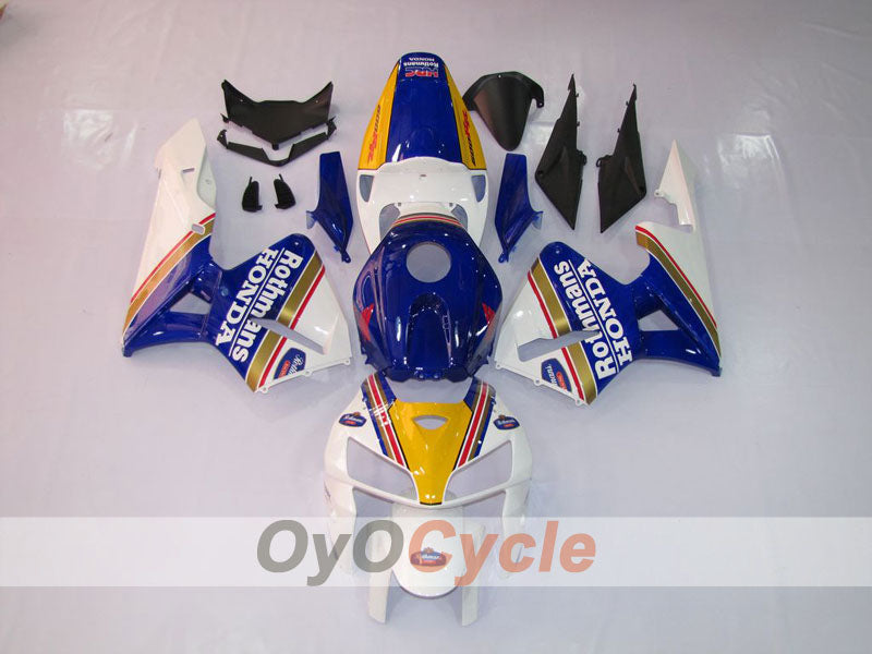 Kit de carenado por inyección para CBR600RR 05-06 - Azul, Blanco - Rossi #OYO87900345 Imagen principal del producto